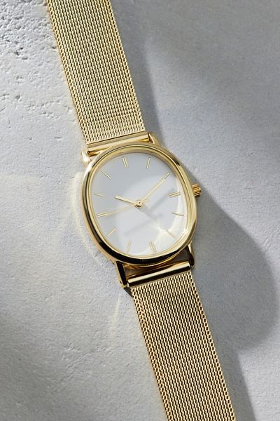 Estelle Metal Mesh Band Watch