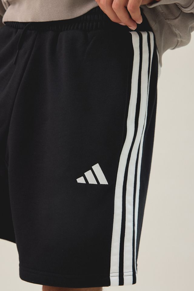 adidas Essentials 3-Stripes Fleece Shorts #3