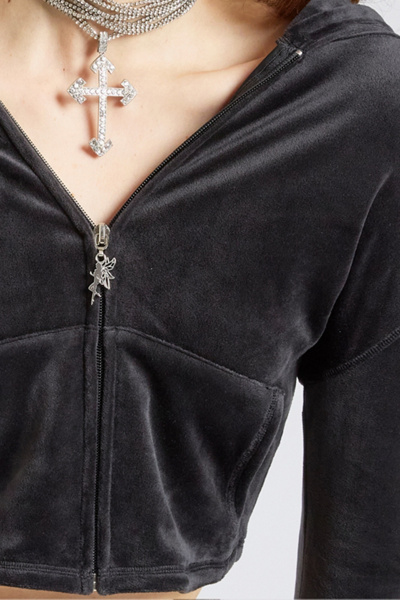 Sparkl Velour Tracksuit Hoodie