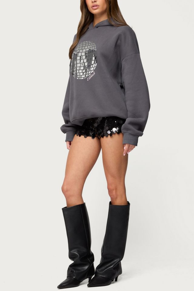 Edikted Disco Ball Hoodie #1