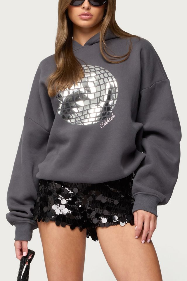 Edikted Disco Ball Hoodie #3