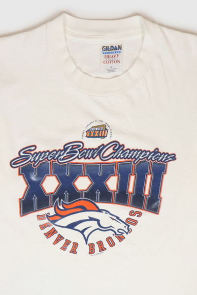 Vintage Denver Broncos Super Bowl XXXIII Tee