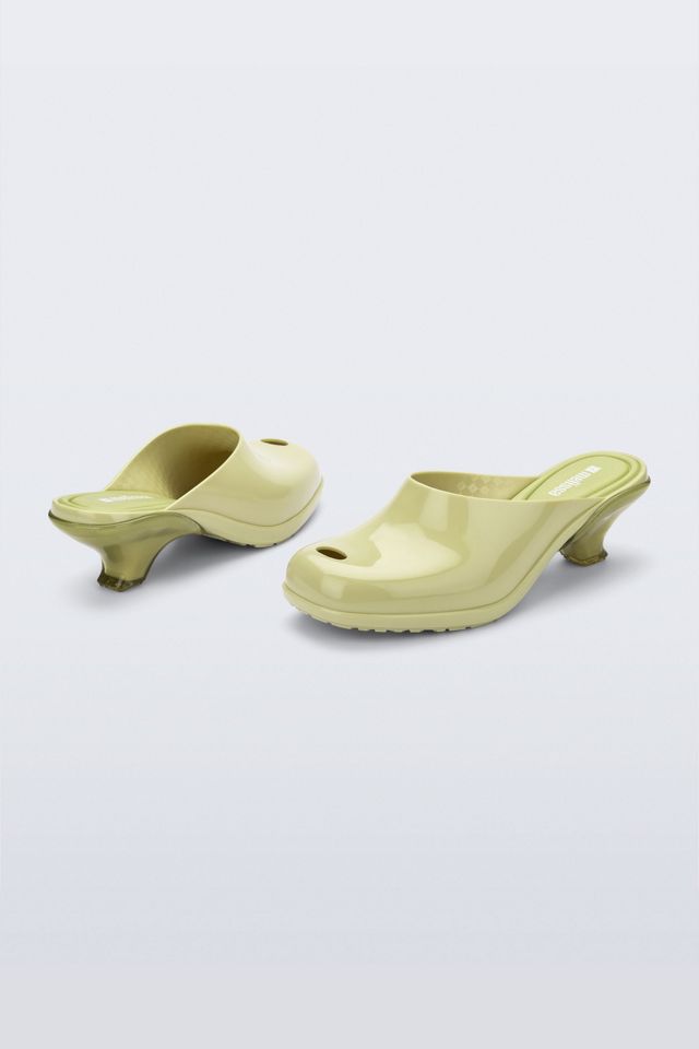 Melissa Gaia Jelly Clog Kitten Heels #1