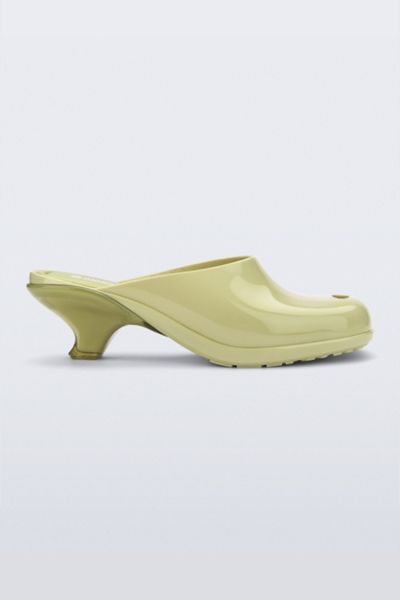 Melissa Gaia Jelly Clog Kitten Heels