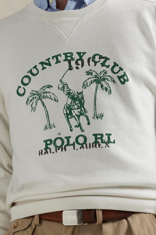 Polo Ralph Lauren Country Club Graphic Vintage Fit Crew Neck Sweatshirt #1