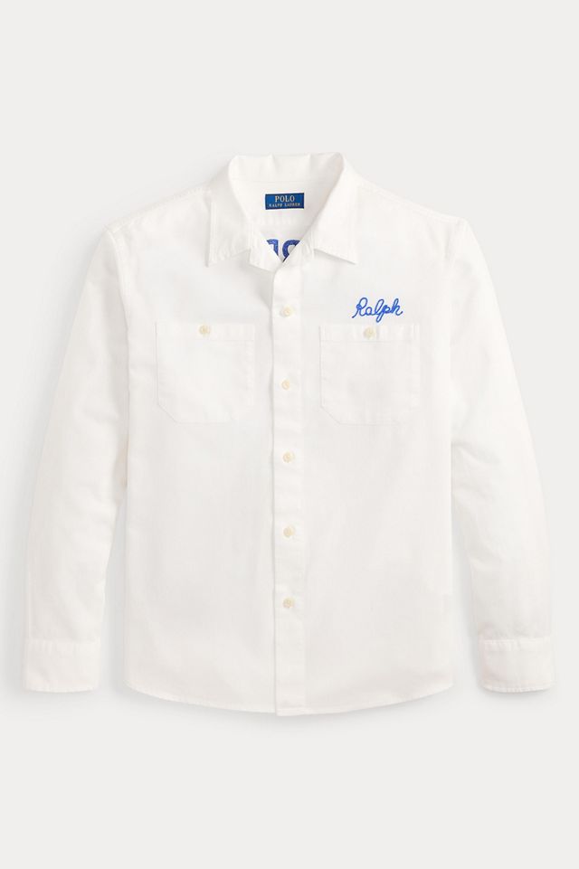Polo Ralph Lauren Embroidered Herringbone Overshirt #1