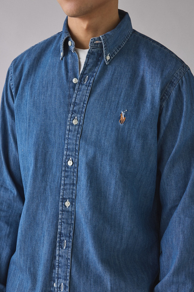 Polo Ralph Lauren Denim Long Sleeve Sport Shirt