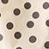 Cream & Black Polka Dot