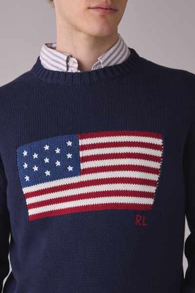 Polo Ralph Lauren Original Flag Crew Neck Sweater