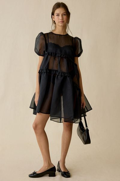 Robe Silence + Noise Urban Outfitters Taille L - Multicolore Midi