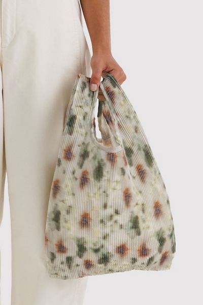 BAGGU Pleated Baggu Reusable Tote Bag