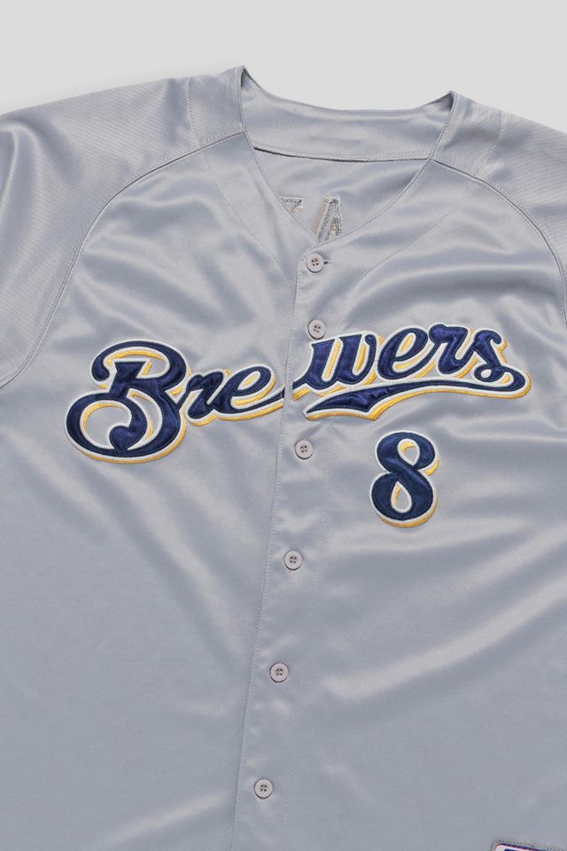 Vintage Milwaukee Brewers Baseball Jersey #1