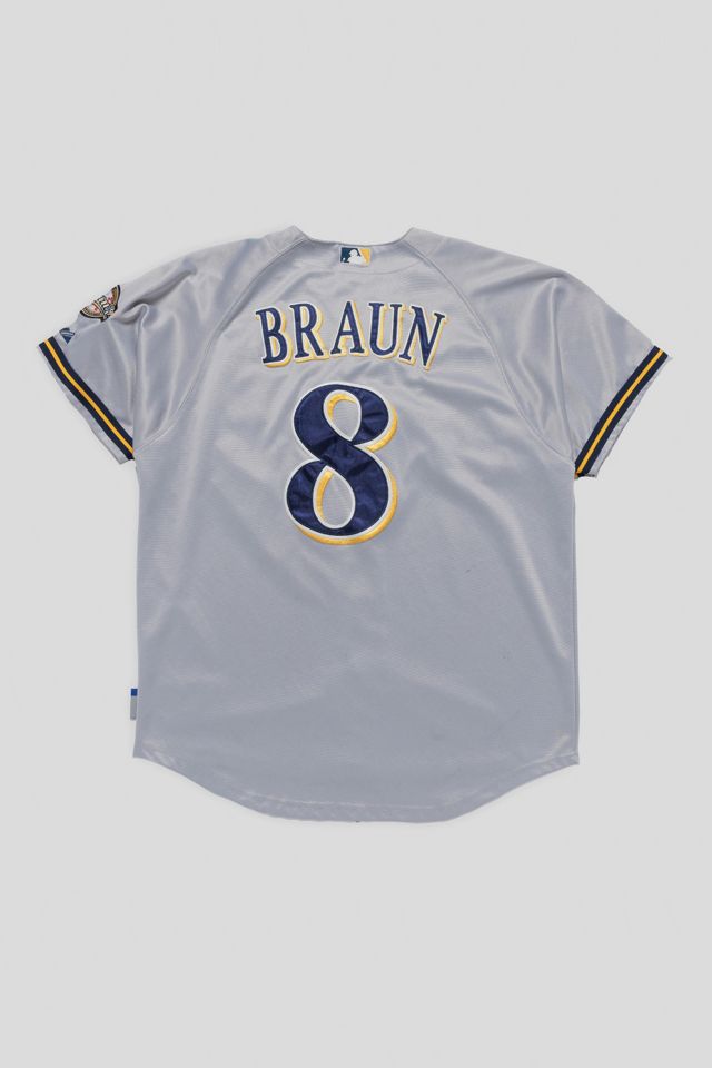 Vintage Milwaukee Brewers Baseball Jersey #2