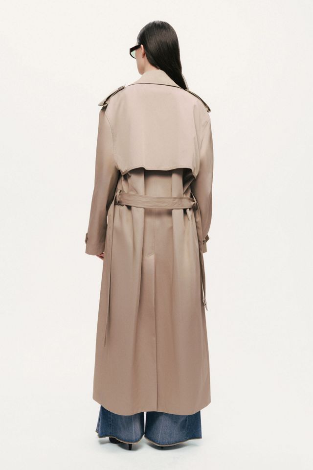 Nocturne Oversized Double-Breasted Trench Coat #4