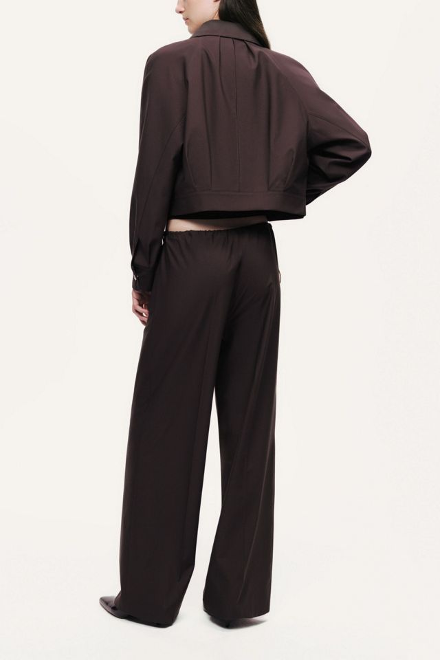 Nocturne Buckle Detail Cropped Zip Jacket #4