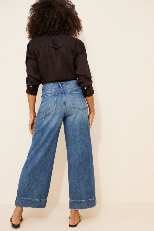 Oliver Logan Dakota Cropped Super Wide Jean #1