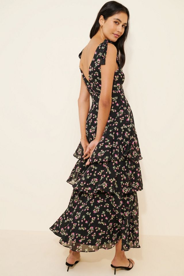elan maxi dress elan Collared Sleeveless Maxi Dress