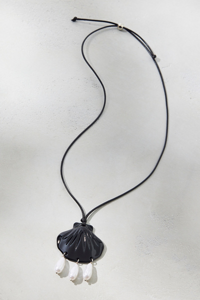 Steph Statement Pendant Corded Necklace
