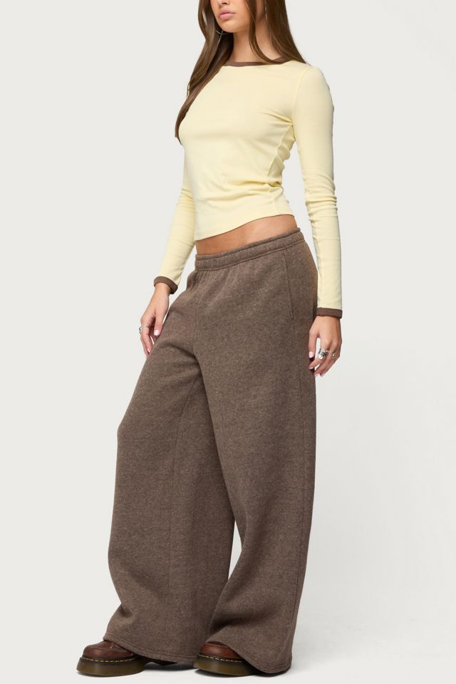 Edikted Zander Contrast Long Sleeve T Shirt #1