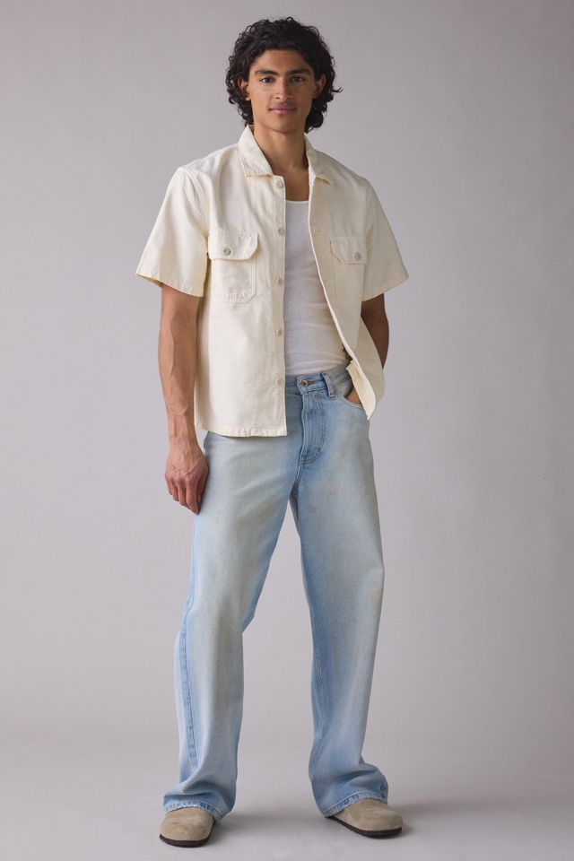 BDG Worn-In Short Sleeve Surplus Shirt #3