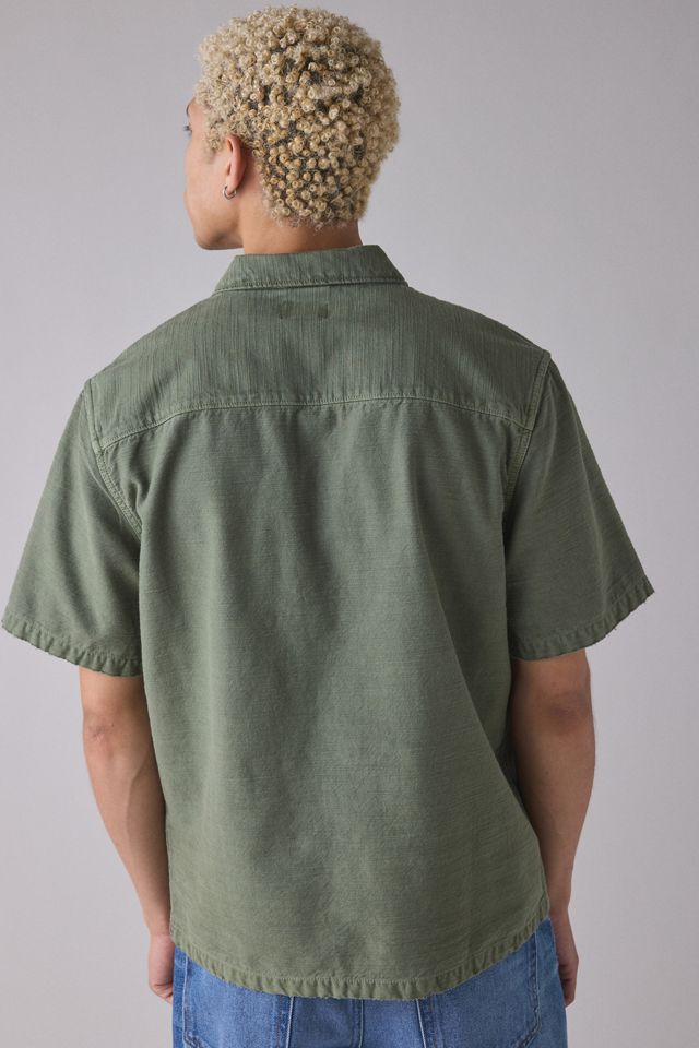 BDG Worn-In Short Sleeve Surplus Shirt #1