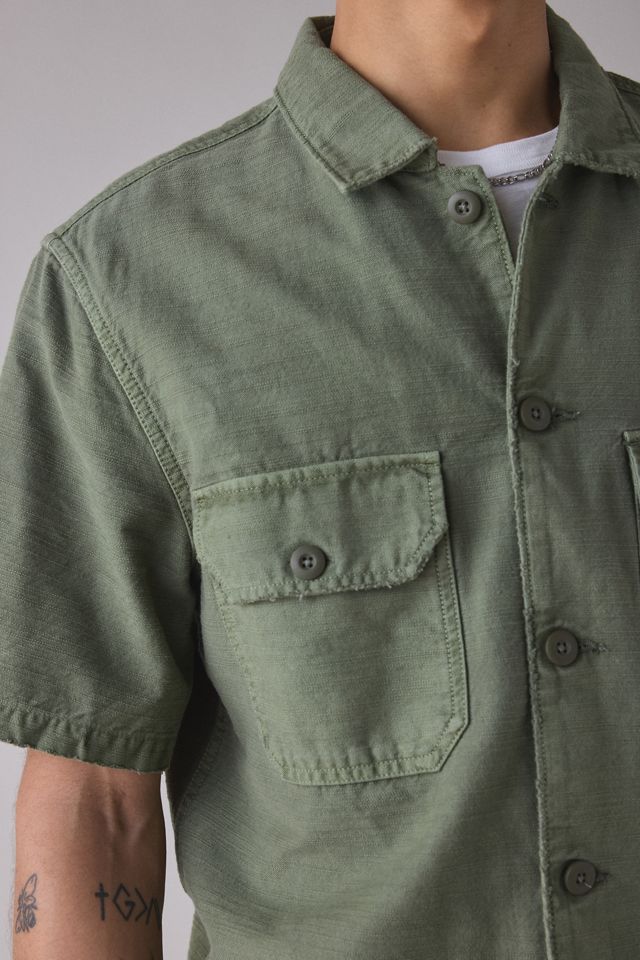 BDG Worn-In Short Sleeve Surplus Shirt #2