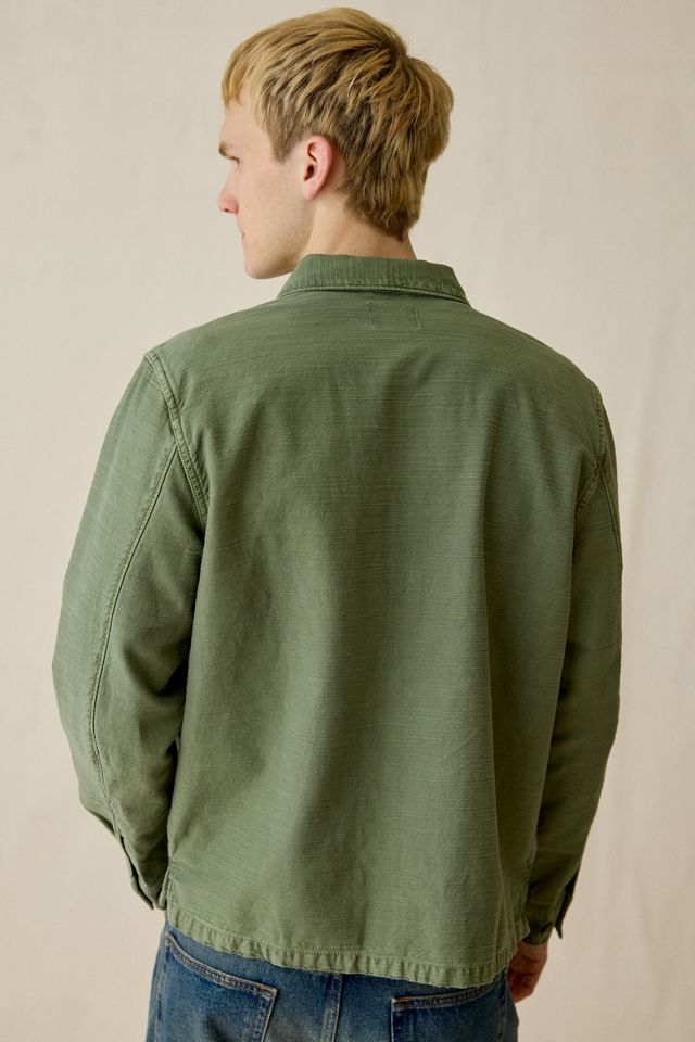 Surchemise surplus en coton texturé BDG #3