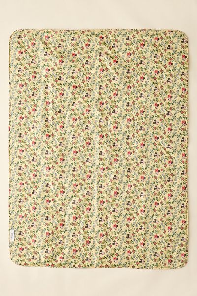 DISNEY | BAGGU Puffy Picnic Blanket - Storybook Floral
