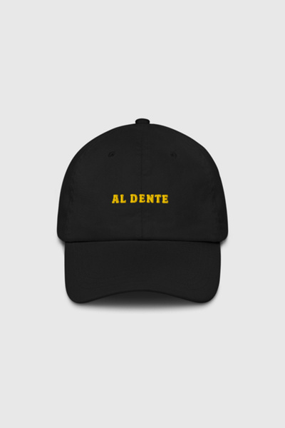 The Refined Spirit Al Dente Hat in Black at Urban Outfitters
