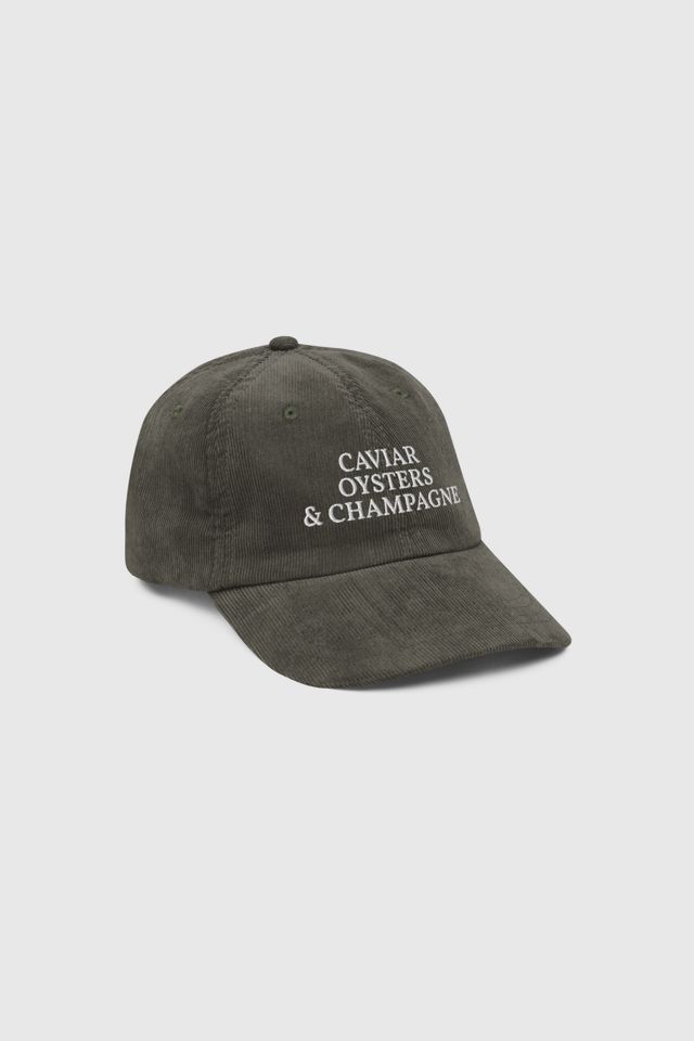 The Refined Spirit Caviar, Oysters & Champagne Corduroy Hat #1