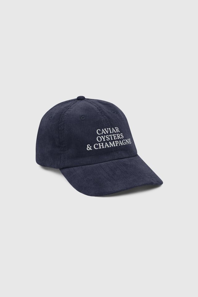 The Refined Spirit Caviar, Oysters & Champagne Corduroy Hat #1
