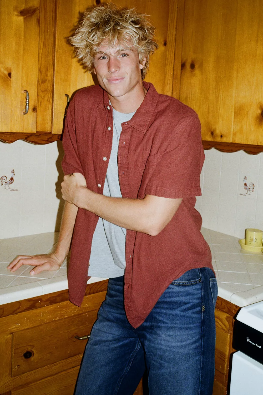 UO Breezy Baggy Short Sleeve Shirt
