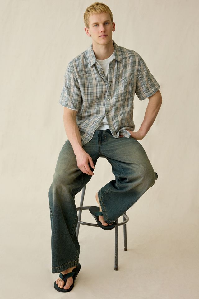 UO Breezy Baggy Short Sleeve Shirt #4