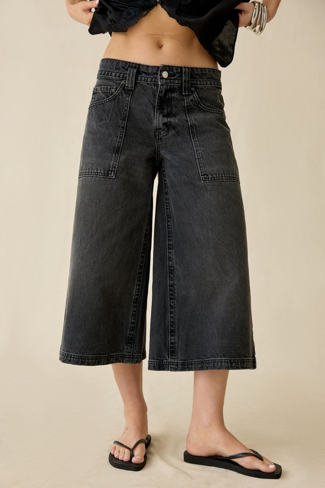 BDG Nomad Baggy Wide Leg Cropped Jeans #1