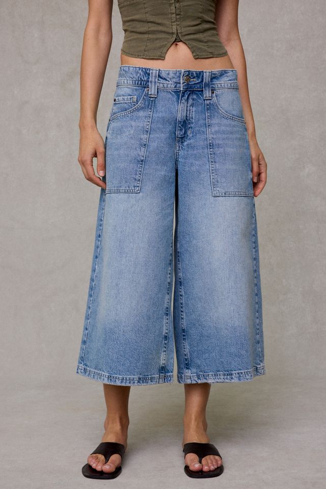 BDG Nomad Baggy Wide Leg Cropped Jeans #1