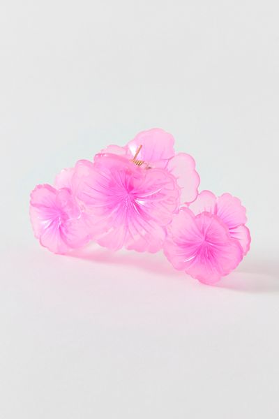 Zinnia Flower Hair Clip & Brooch | Urban Outfitters