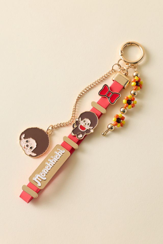 Monchhichi Charm Slider Keychain #1