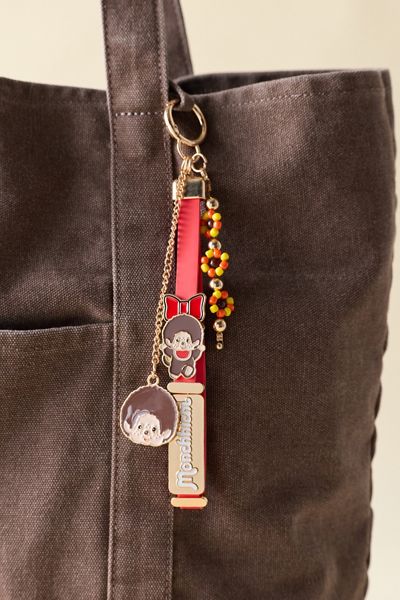 Monchhichi Charm Slider Keychain