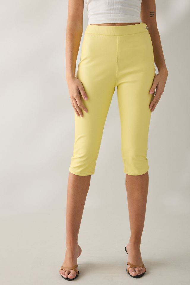 Capri en simili-cuir Calla Lemon Meringue AFRM #1
