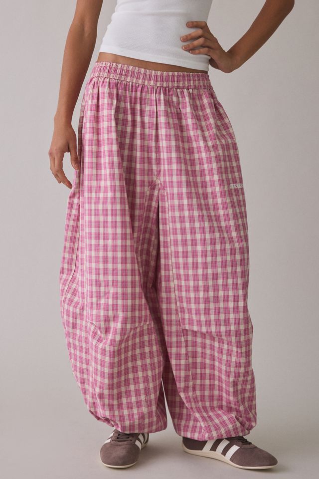 iets frans…Sid Check Cotton Poplin Balloon Pants #1