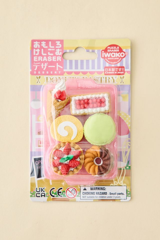 Iwako French Pastry Eraser Set #2