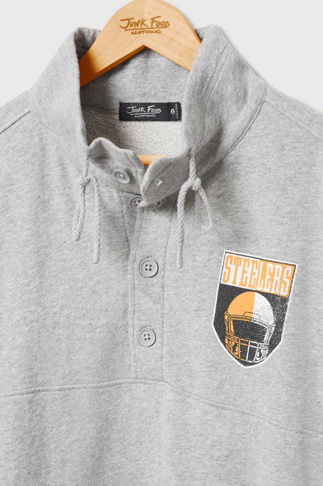 Junk Food NFL Slant Button Up Fleece Sweatshirt #2