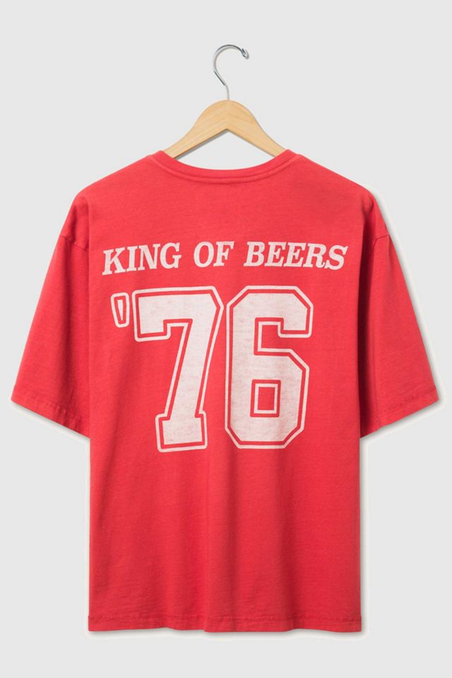 Junk Food Budweiser King of Beers '76 Hockey Tee #1