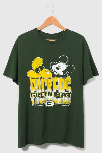 Vintage 70s Champion Green and Gold Football Jersey Made in USA