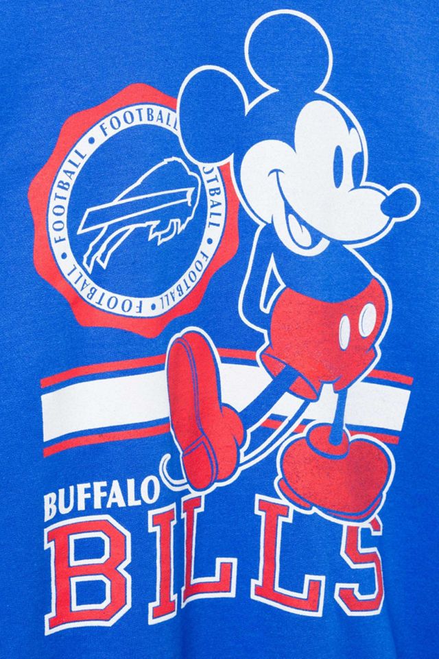 Junk Food NFL Disney Mickey Crew Fleece Sweatshirt #2