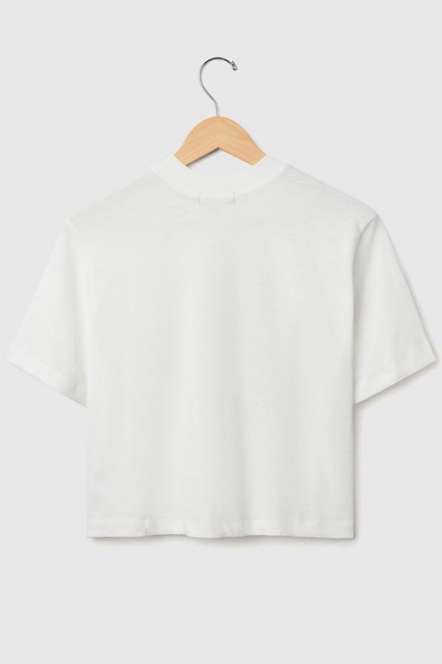 Junk Food NFL Game Time Mock Neck Crop Tee #1