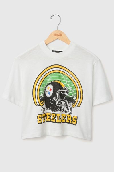 Junk Food NFL Game Time Mock Neck Crop Tee