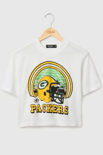 Junk Food NFL Game Time Mock Neck Crop Tee