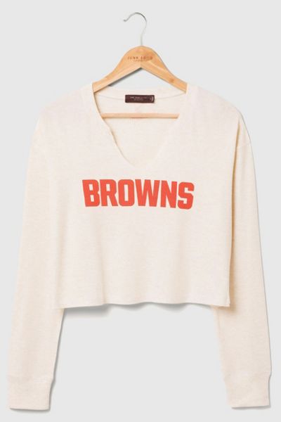 Junk Food NFL Sunday Crop Thermal Top