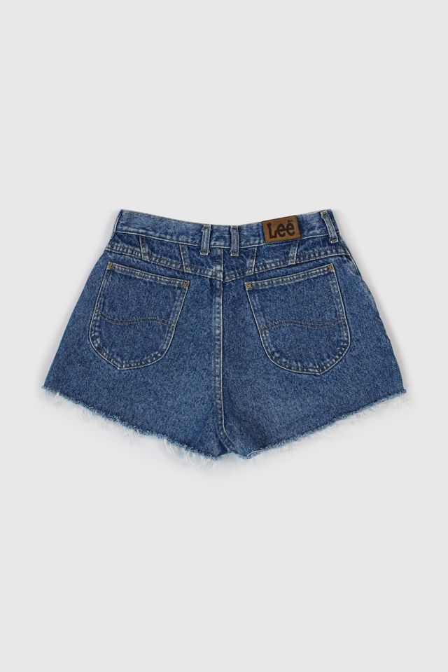 Vintage 90s Lee Distressed Shorts #1
